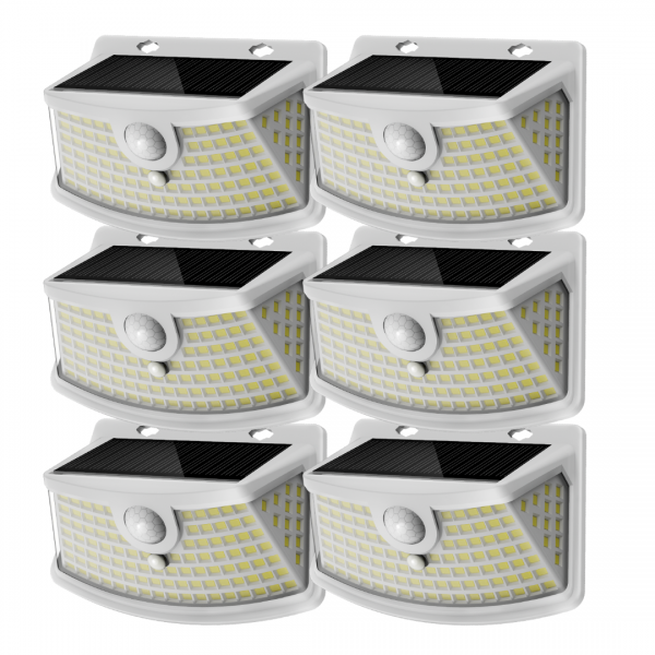 Aootek New Solar Motion Sensor Lights 120 LEDs wit...
