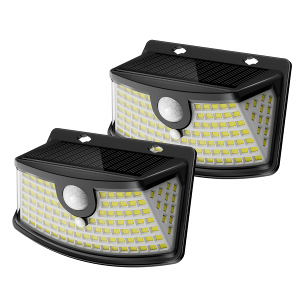 Aootek New Solar Motion Sensor Lights 120 LEDs wit...