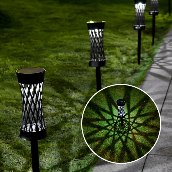 Solar Lights Outdoor Upgraded Bright Solar Pathway...