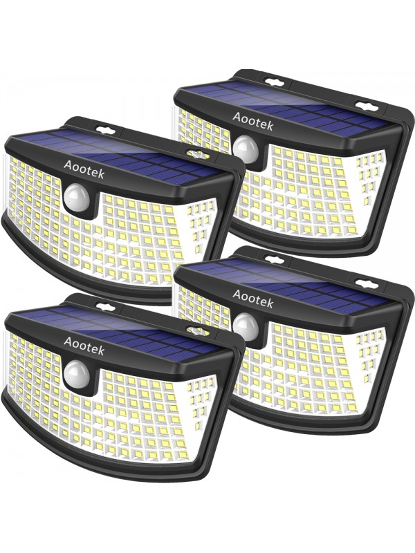 Aootek New solar lights upgraded with lights refle...