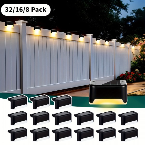 Aootek Solar Deck Lights Outdoor 16 Pack, Solar St...