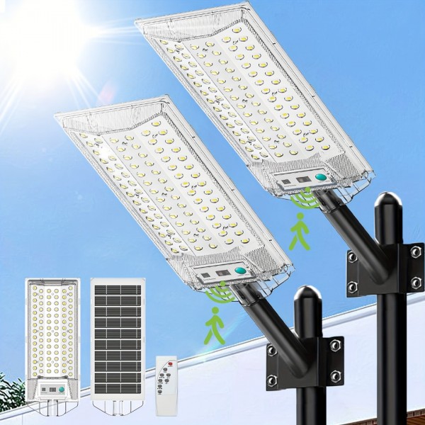 Aootek Solar Street Lights Outdoor IP65 Waterproof...